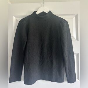 Madewell (Re)sourced Plush Mockneck Puff-Sleeve Top